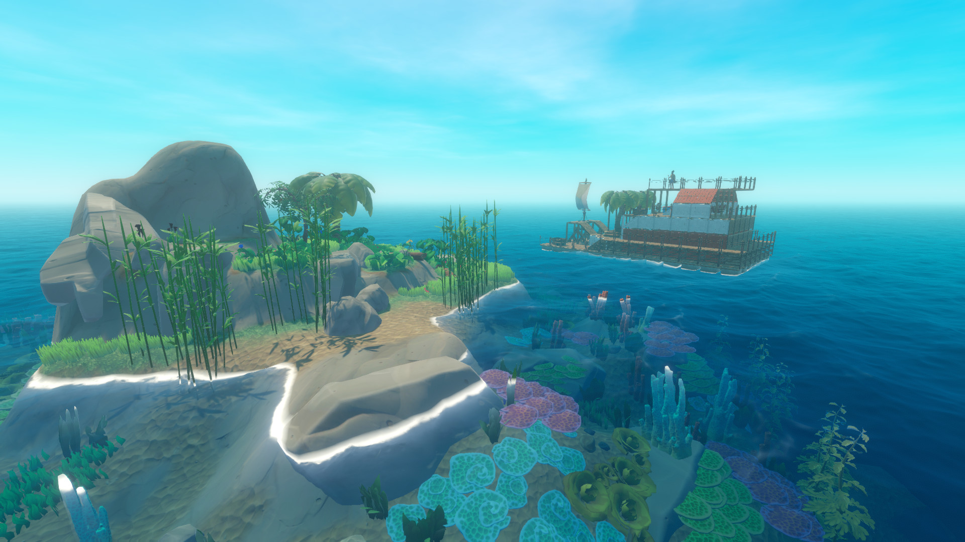 木筏求生 Raft 官方中文 v1.0.9+联机补丁+修改器 解压即玩-CCAKGAME.COM