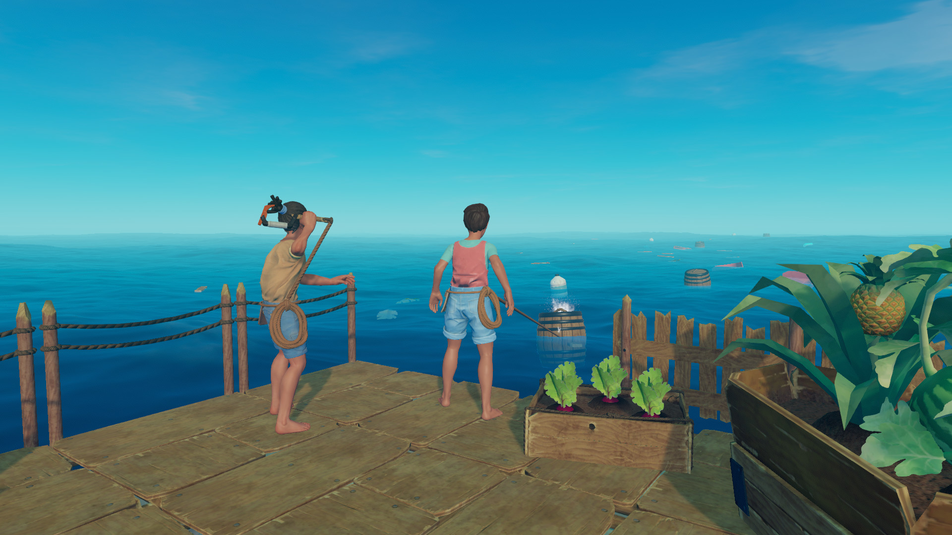 木筏求生 Raft 官方中文 v1.0.9+联机补丁+修改器 解压即玩-CCAKGAME.COM