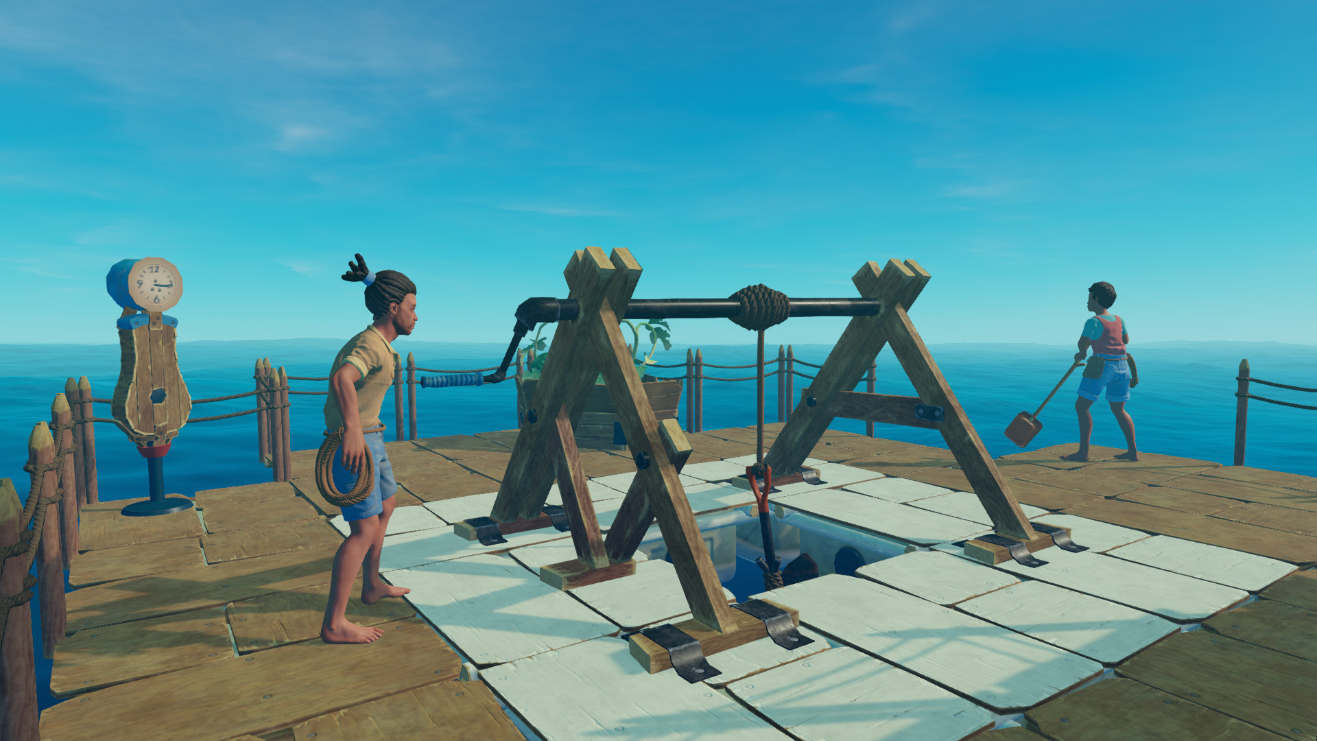 木筏求生 Raft 官方中文 v1.0.9+联机补丁+修改器 解压即玩-CCAKGAME.COM