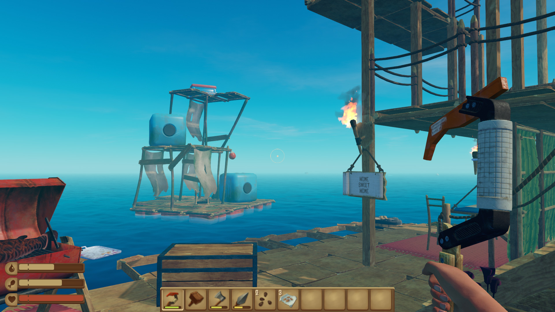 木筏求生 Raft 官方中文 v1.0.9+联机补丁+修改器 解压即玩-CCAKGAME.COM