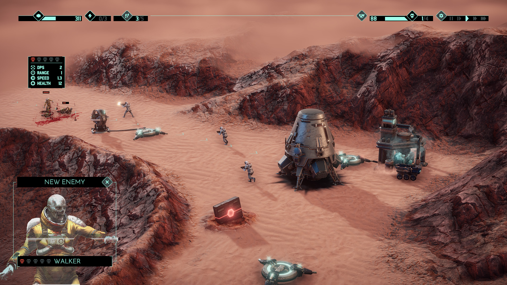 火星Z:战术基地防御|3G大小|官方中文|支持手柄|MarZ: Tactical Base Defense