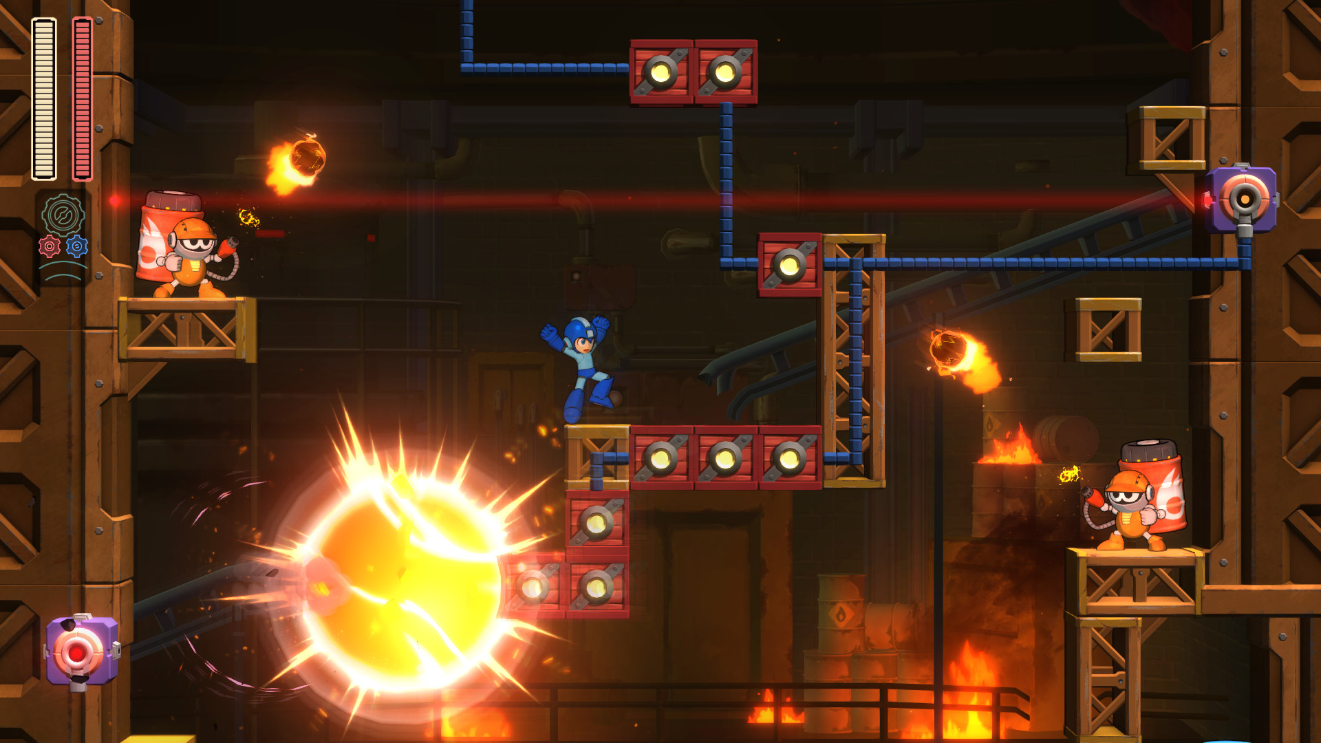 洛克人11/Mega Man 11 Build.11428737|动作冒险|容量2.2G|免安装绿色中文版|支持键盘.鼠标-小辉娱乐网