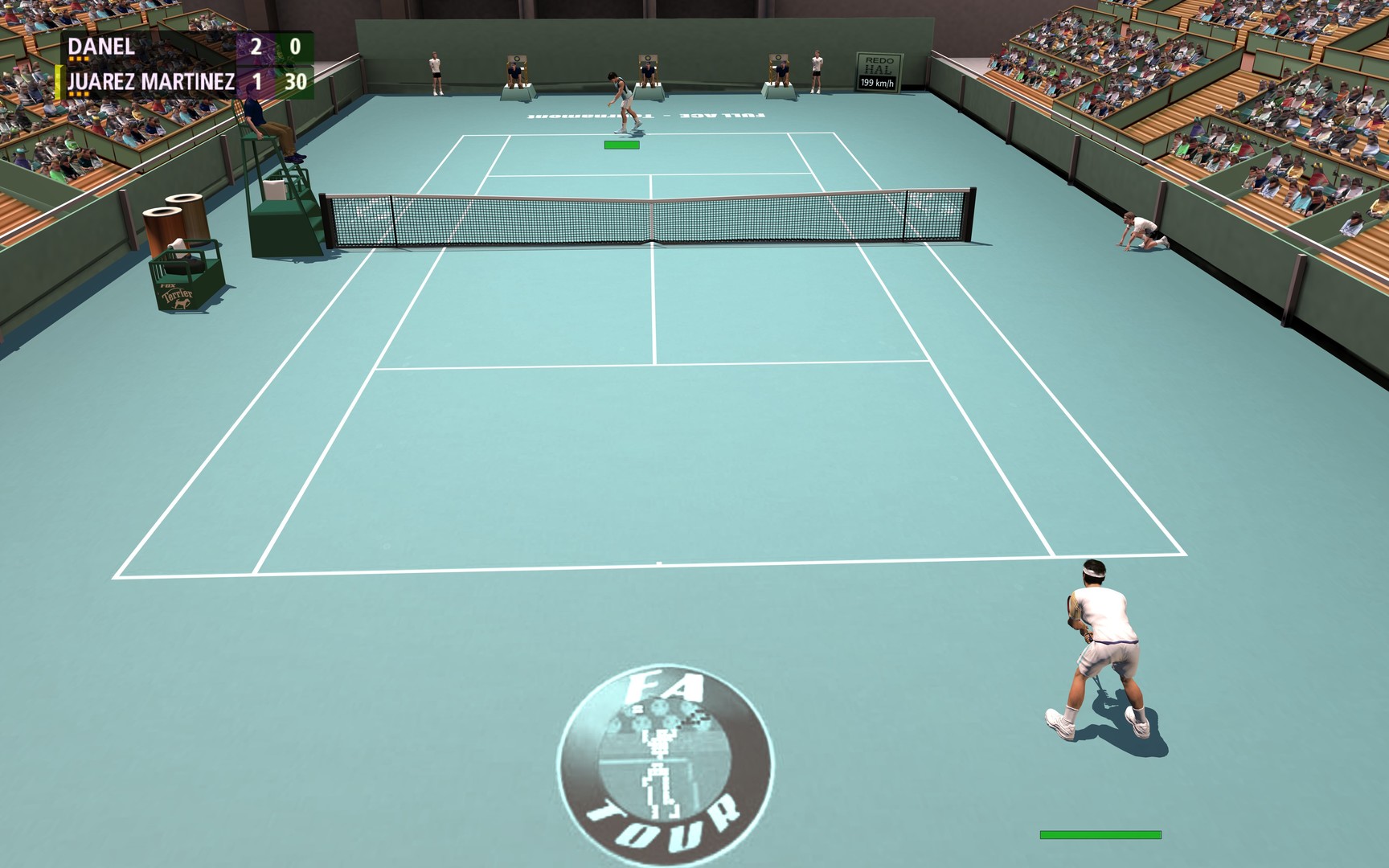 全王牌网球模拟器/Full Ace Tennis Simulator v3.3.1|体育竞技|容量349MB|免安装绿色中文版|支持键盘.鼠标.手柄-小辉娱乐网