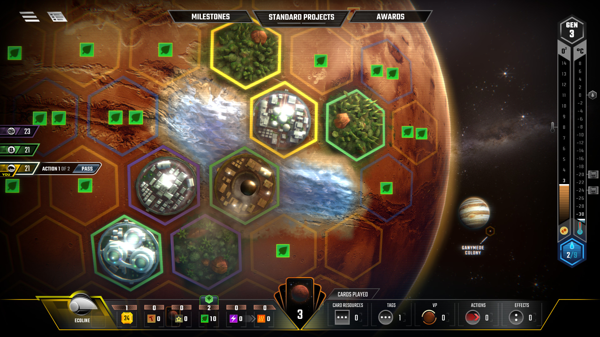 殖民火星|汉化中文|支持手柄|Terraforming Mars|改造火星插图5