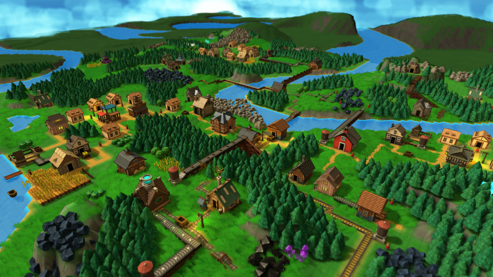 工业小镇/Factory Town v2.2.8|策略模拟|容量368MB|免安装绿色中文版|支持键盘.鼠标-小辉娱乐网