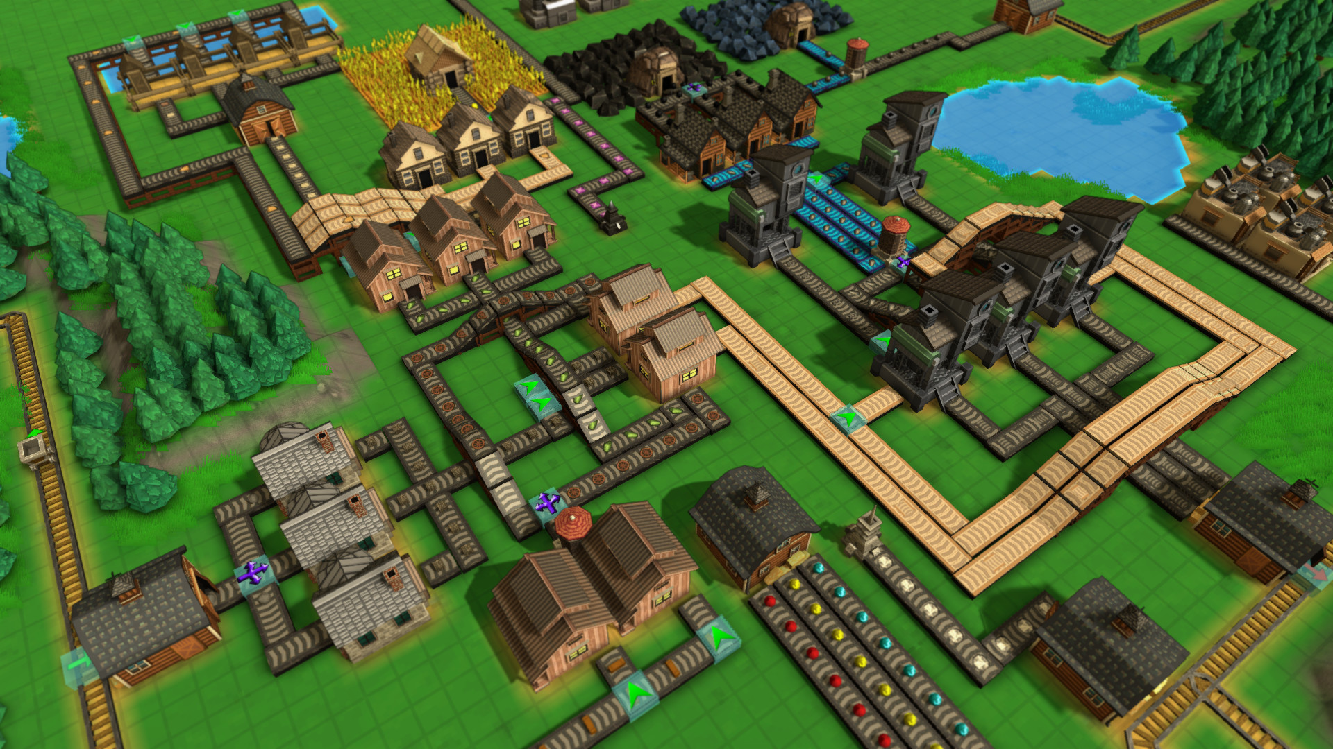 工业小镇/Factory Town v2.2.8|策略模拟|容量368MB|免安装绿色中文版|支持键盘.鼠标-小辉娱乐网