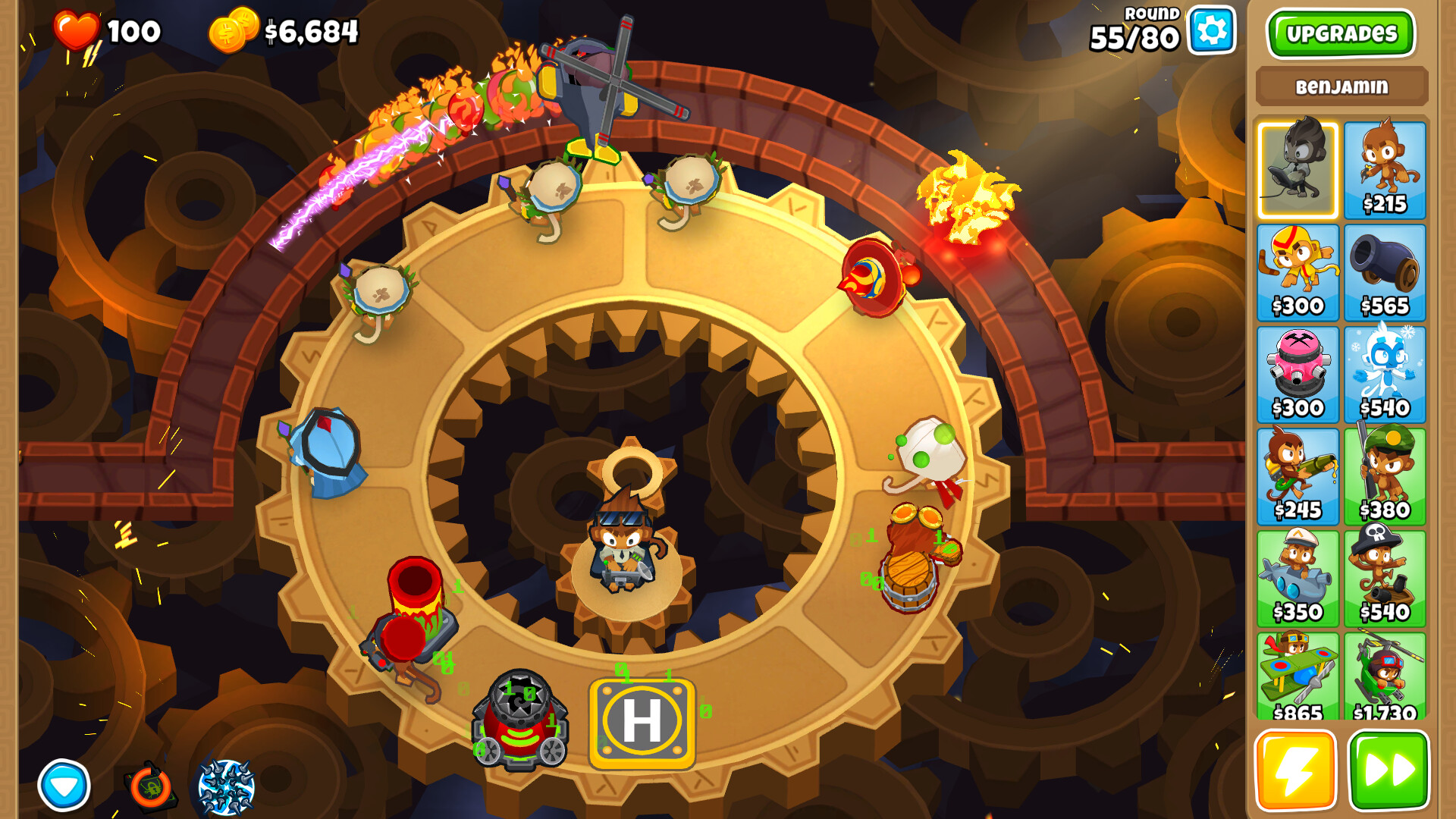 气球塔防6/Bloons TD 6 v48.2.9090|塔防策略|容量2GB|免安装绿色中文版|支持键盘.鼠标-小辉娱乐网