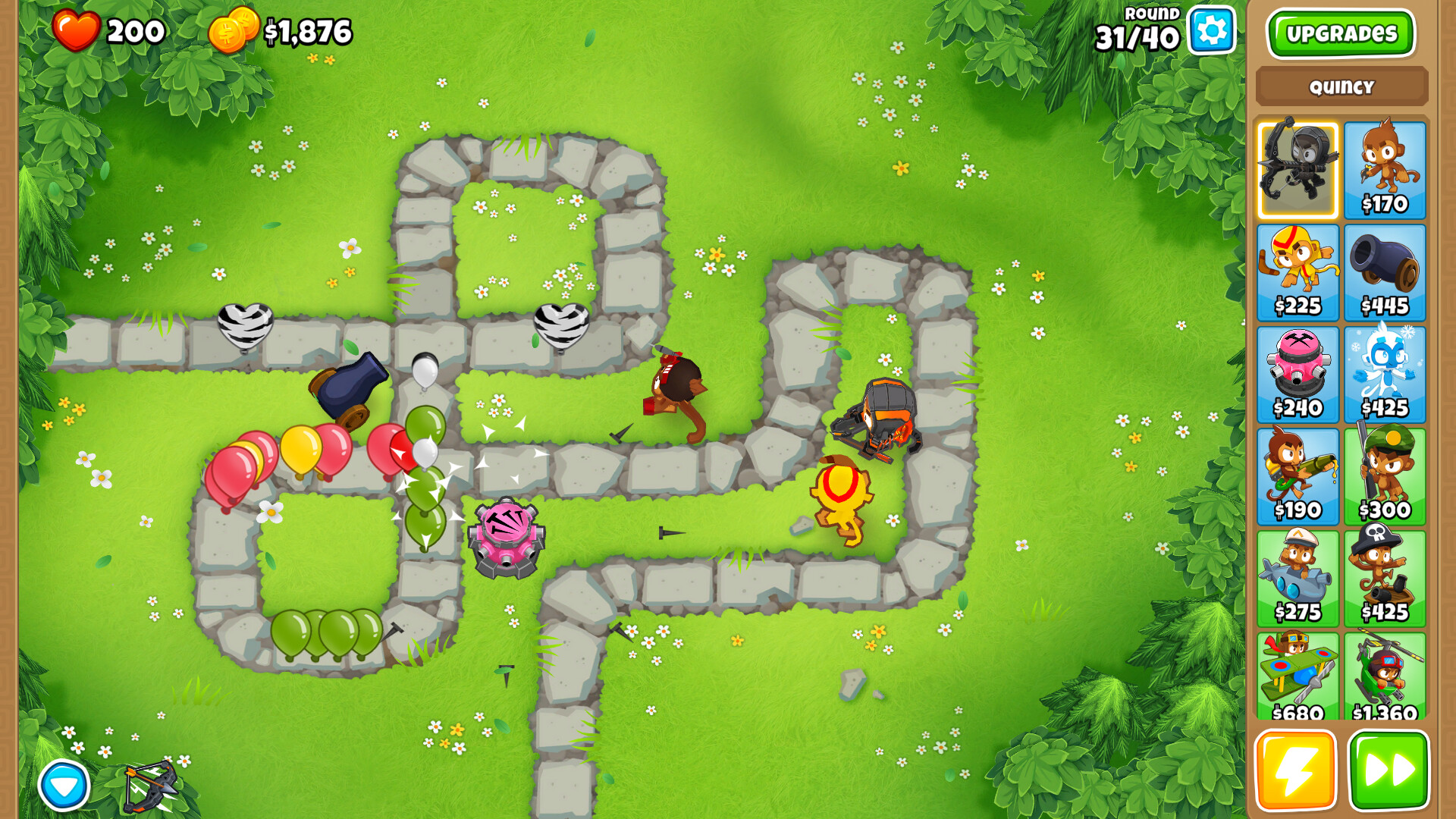 气球塔防6/Bloons TD 6 v48.2.9090|塔防策略|容量2GB|免安装绿色中文版|支持键盘.鼠标-小辉娱乐网