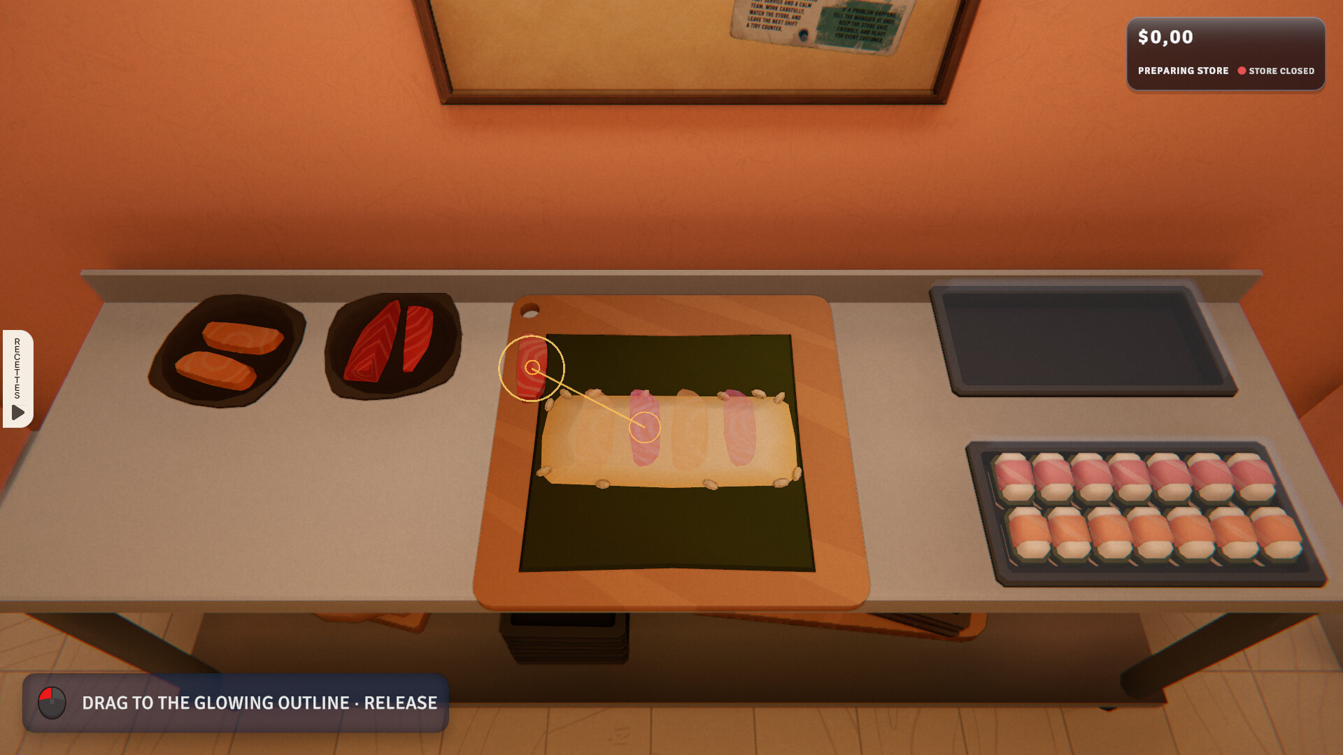 夜间寿司卷|Night Rolls Cozy Store|夜间寿司卷:温馨便利店|v1.0.1|官方中文|支持手柄|容量676.81M插图3OKDLC 截图 #1