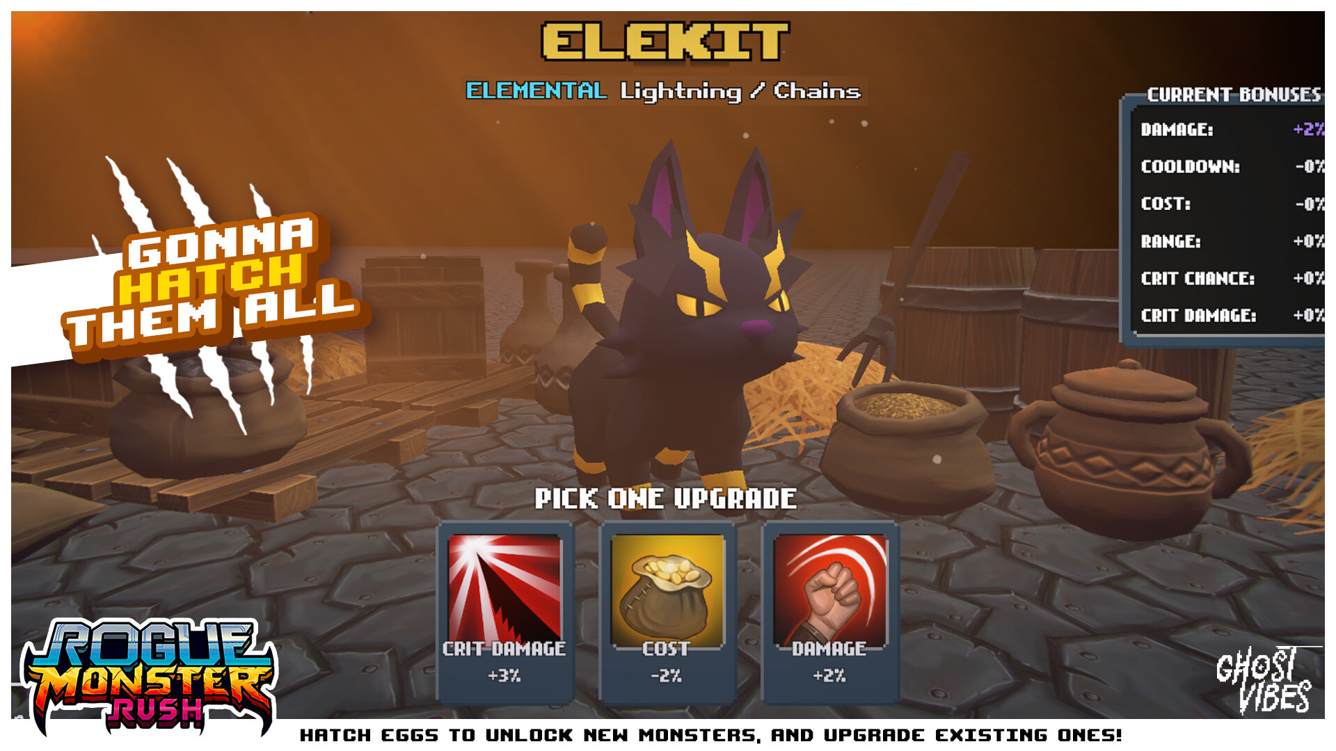 肉鸽怪兽冲刺|官方英文|支持手柄|Rogue Monster Rush插图5跳跳游戏网 肉鸽怪兽冲刺|官方英文|支持手柄|Rogue Monster Rush插图5跳跳游戏网