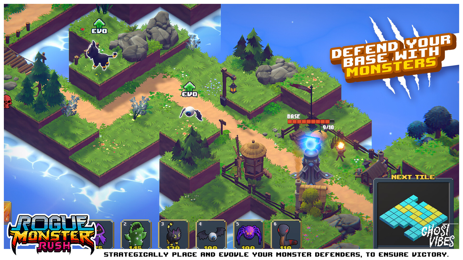 肉鸽怪兽冲刺 (Rogue Monster Rush)