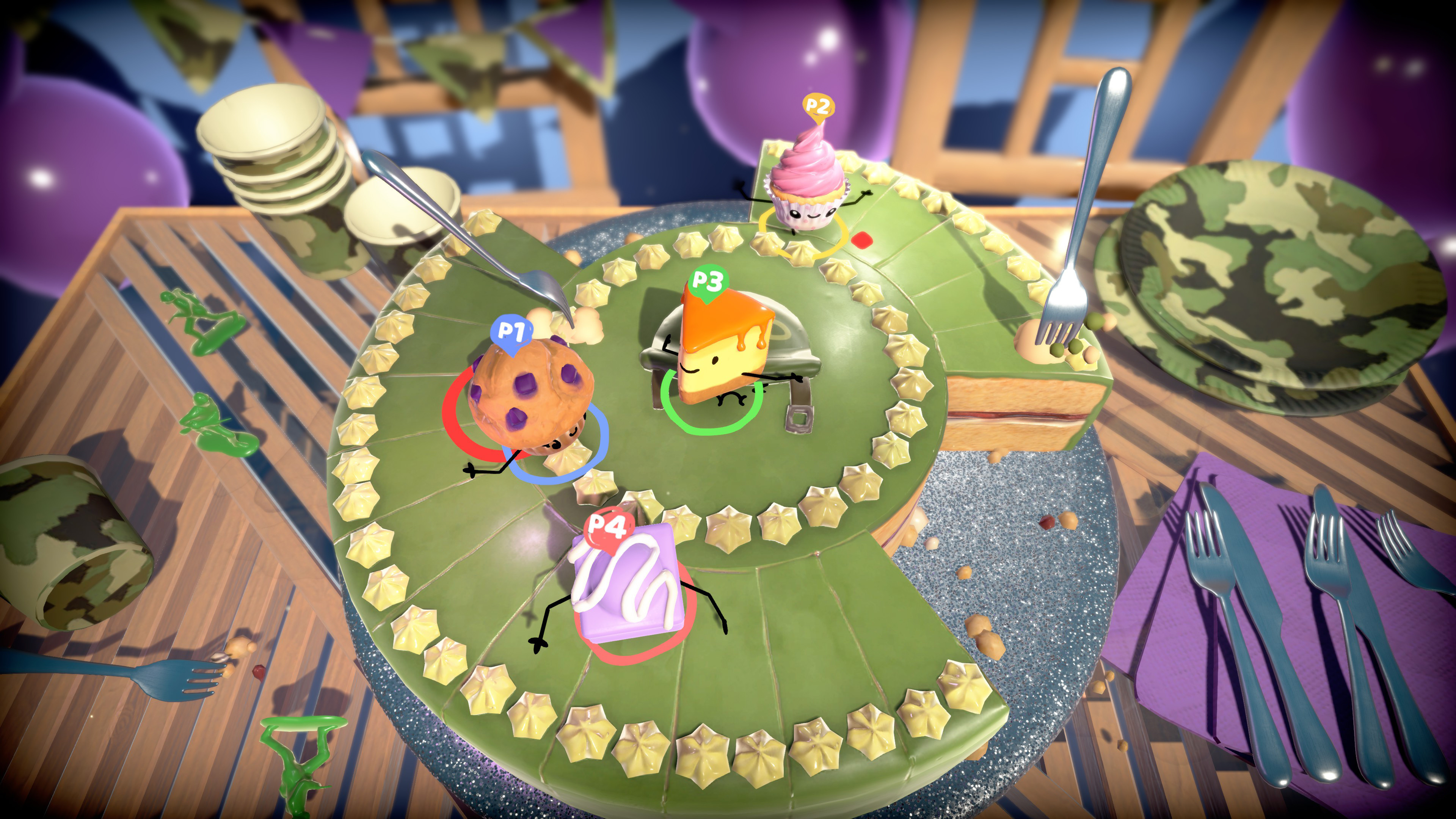 奶油蛋糕|1G大小|官方中文|支持手柄|Cake Bash